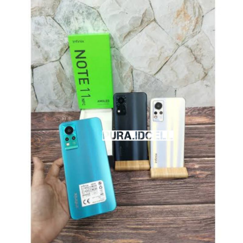 Infinix Note 11 Nfc 6/128 Second Fullset Batangan