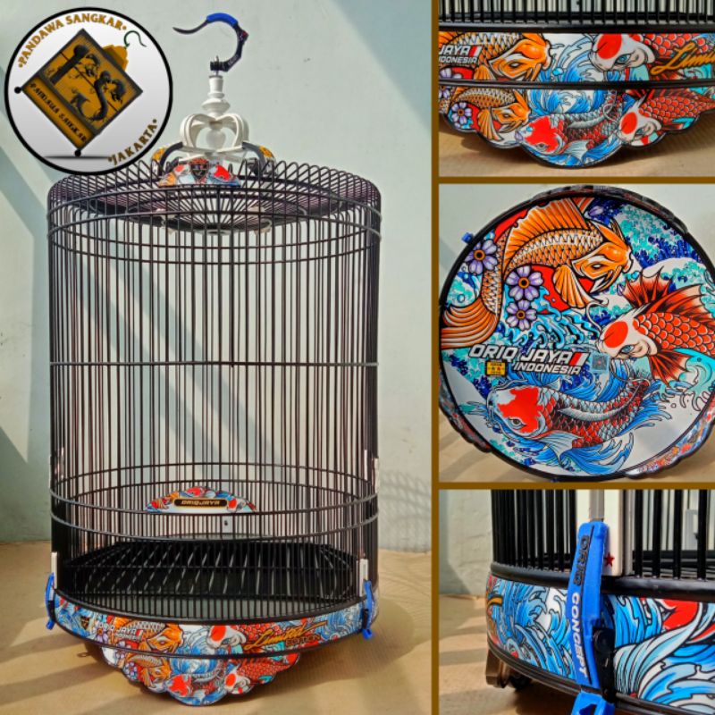 SANGKAR/KANDANG MURAI ORIQ JAYA PVC DECAL