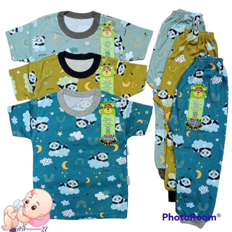 TERBARU DAN TERLARIS!!!RIDGES 3PASANG SETELAN CPR BAJU PENDEK CELANA PANJANG UK S M L XL SNI SNI