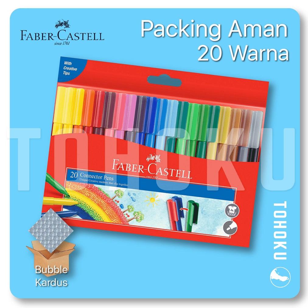 

FABER CASTELL SPIDOL WARNA 20 CONNECTOR PEN TERLARISS...,,,,,