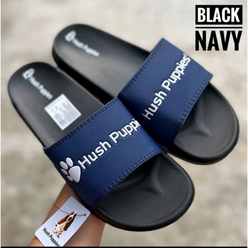 Sandal slop hush puppies pria &amp;wanita murah original