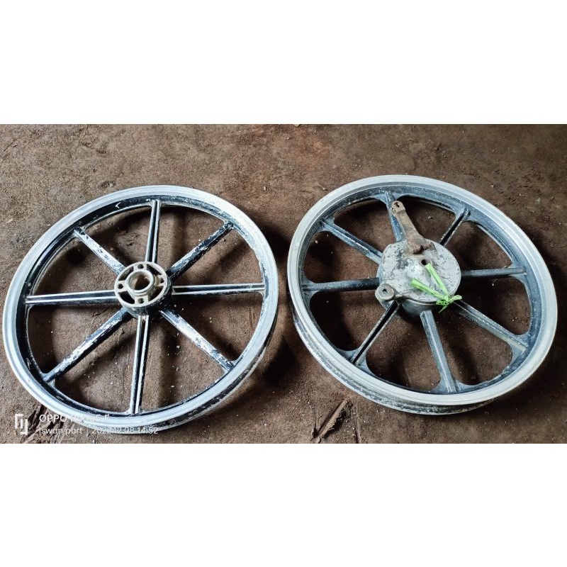 Velg peleg palang 8 pnp suzuki satriaR,tornado,gs set tinggal pasang