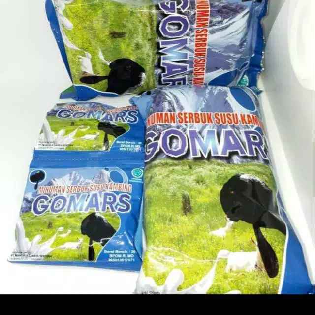 

Susu Kambing Gomars Sachet Paket 5 Pcs