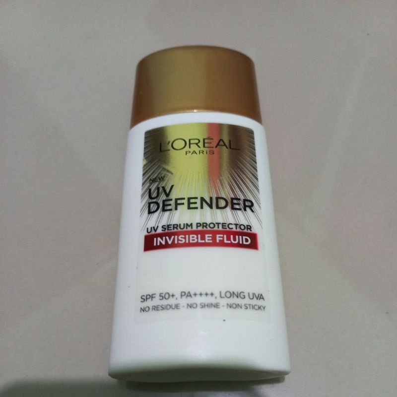 loreal paris uv defender invesible fluid 50gr