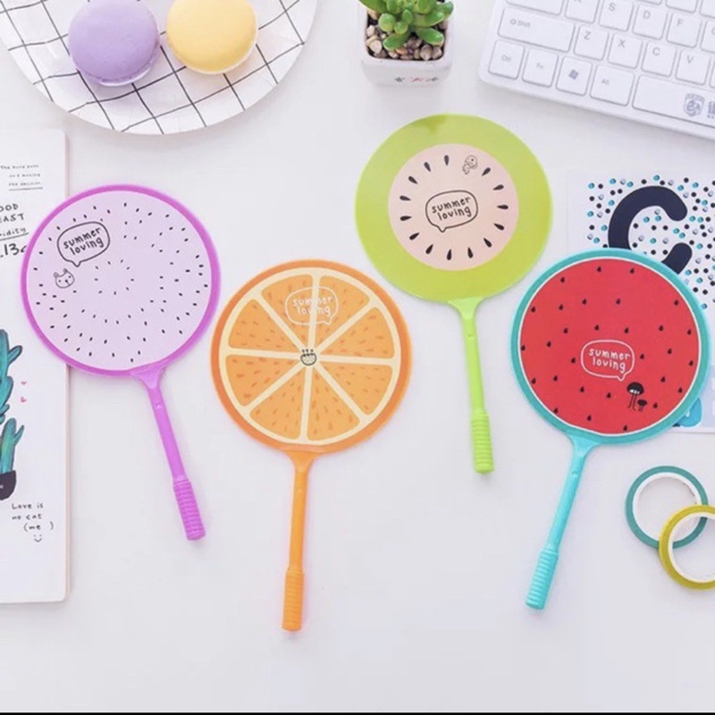 

Pena Kipas Lucu Animal dan Buah Pulpen Kipas Karakter