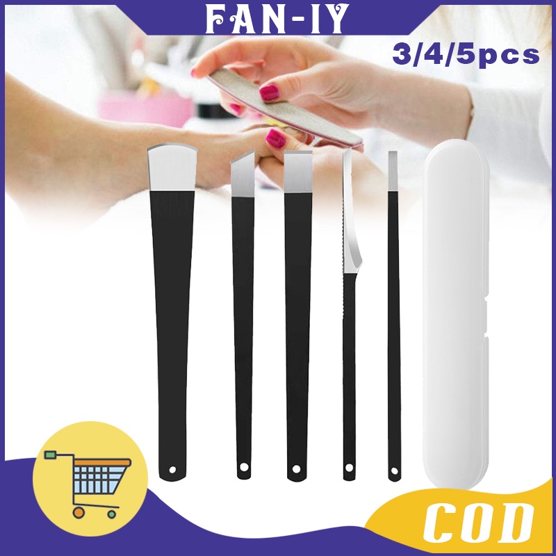 5Pcs Set Pisau Kuku Cantengan / Pedicure Knife Tools / Callus Remover / Dead Skin Remover