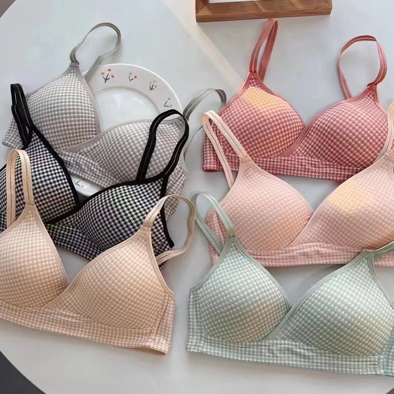 DODORY BRA557 Bra Bra Premium Push Up Tanpa Kawat Pakaian Dalam Wanita Motif Polos Cantik