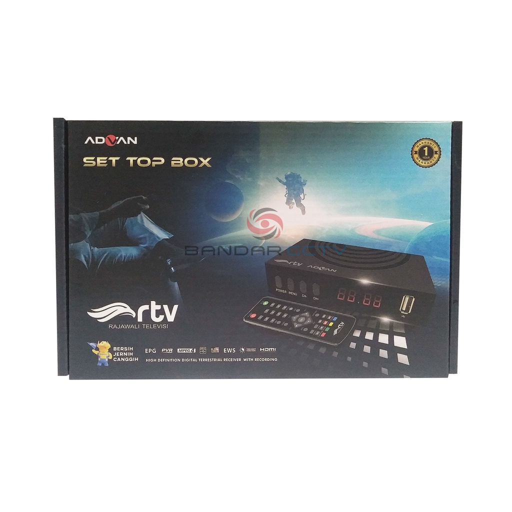 ADVAN DVBT2 FULL HD 1080P SET TOP BOX ST03