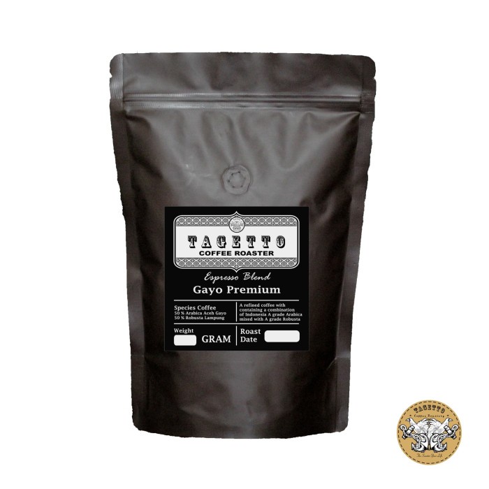 

Espresso Gayo Premium 250GR - Kopi 50% Arabica 50% Robusta - MEDIUM DARK, BIJI KOPI