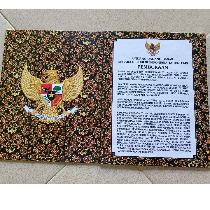 

[Y-7&E ❤] Map Upacara - Naskah Upacara ( Map upacara batik murah ) 1 set isi 5 lengkap-terviral