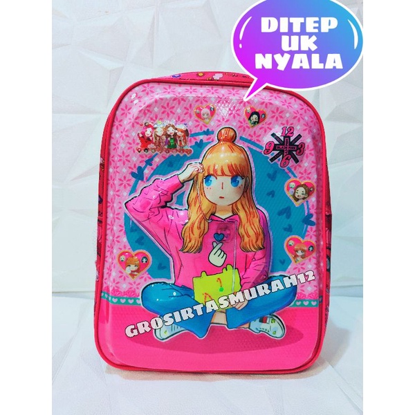 COD Ransel anak kuda poni/ransel anak kuda pony bonus set alat tulis kuda pony/ransel sekolah anak karakter