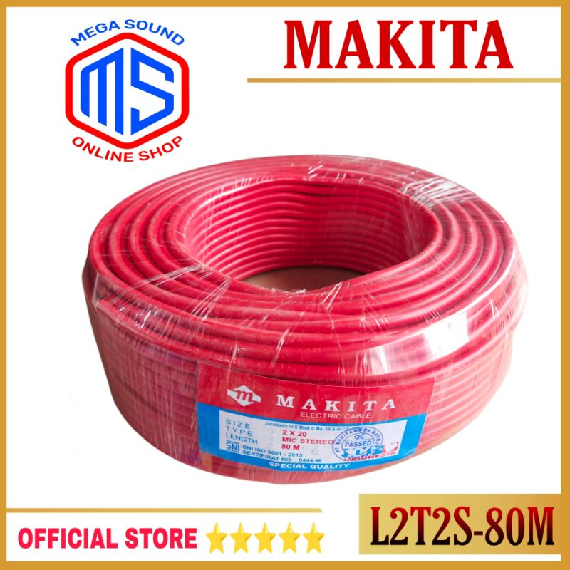 Makita Kabel Mic L2T2S Warna 80meter