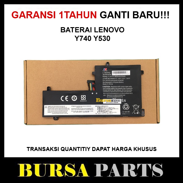 Baterai Lenovo Y740 Y53015ICH Y530