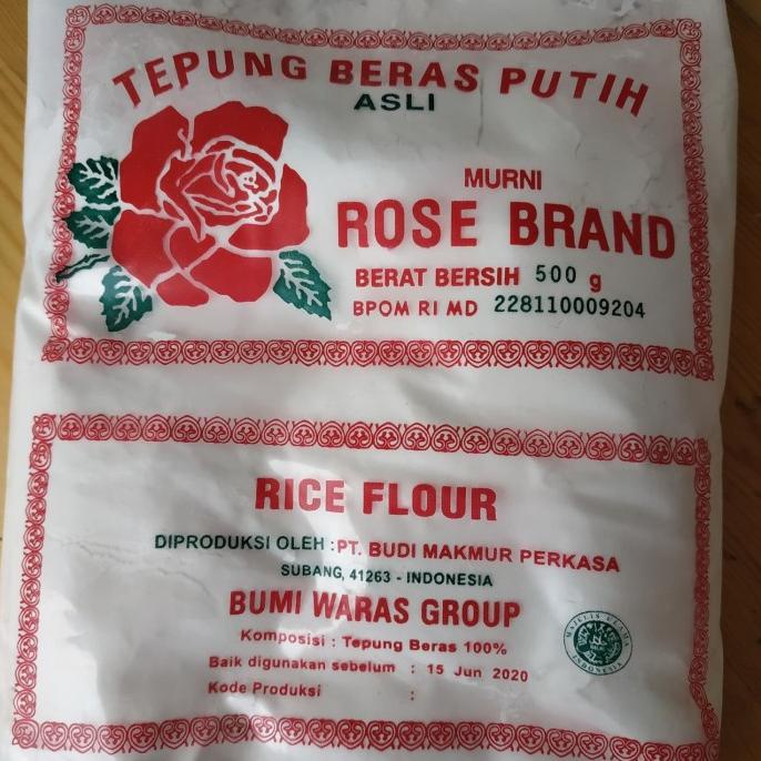 TERBARU TEPUNG BERAS ROSE BRAND 1 dus 500gr /TEPUNG PANIR/TEPUNG TERIGU/TEPUNG ROTI/TEPUNG KETAN HIT