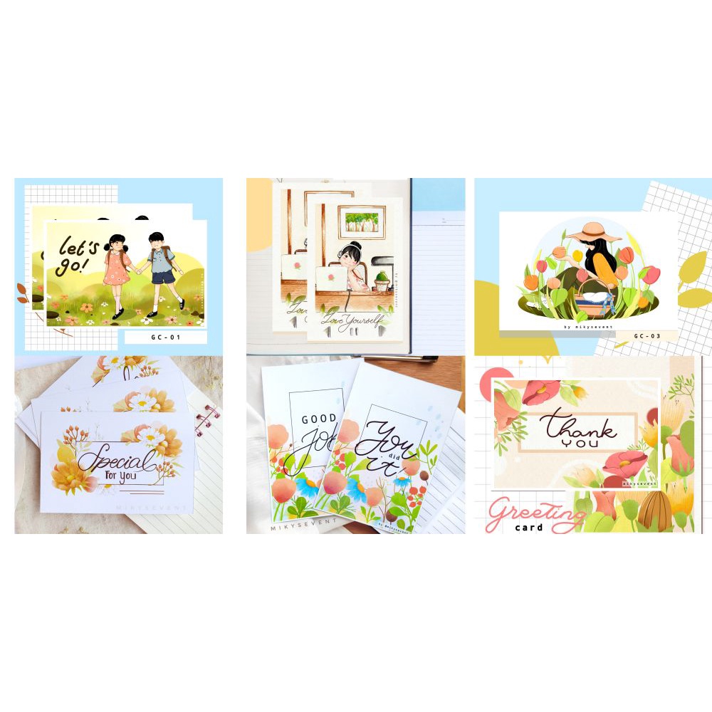 

MIKYSEVENT Artprint / Art Print / Greeting Card / Kartu Dekorasi