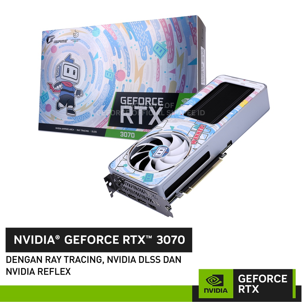 COLORFUL iGame GeForce RTX 3070 bilibili E-sports Edition OC | 8GB GDDR6