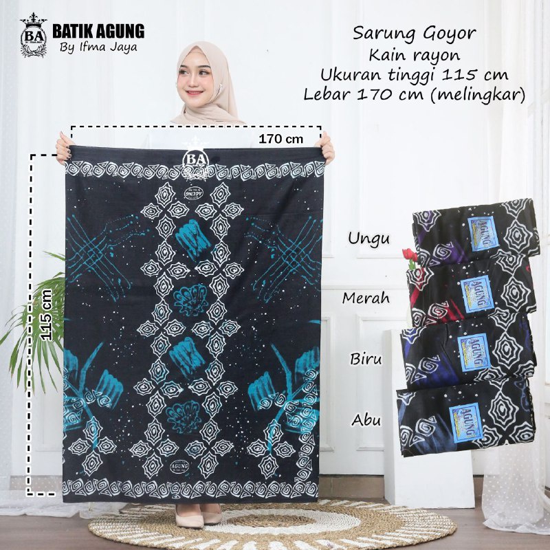 SARUNG SANTUNG BUNGA REMEKAN ORNAMEN TERBARU GLOYOR REMAJA WANITA SARUNG BATIK PEKALONGAN SANTRI PUTRI UNTUK SERAGAM