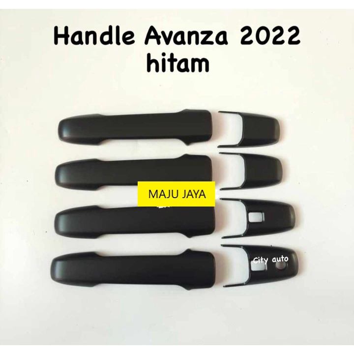 HANDLE AVANZA 2022 HITAM DOFF