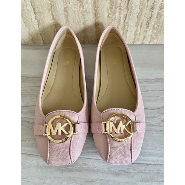 Sepatu Wanita Michael Kors Fulton Shoes Leather Blossom New Authentic