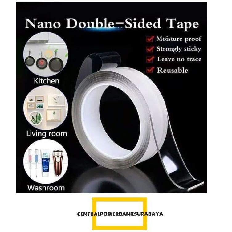

㊡ DOUBLE TAPE BENING TRANSPARANT SELOTIP / PEREKAT ISOLASI オ