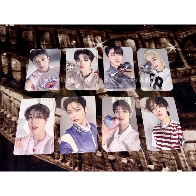 [READY STOCK] Photocard Stray Kids MAXIDENT Selfie Paper Case ver