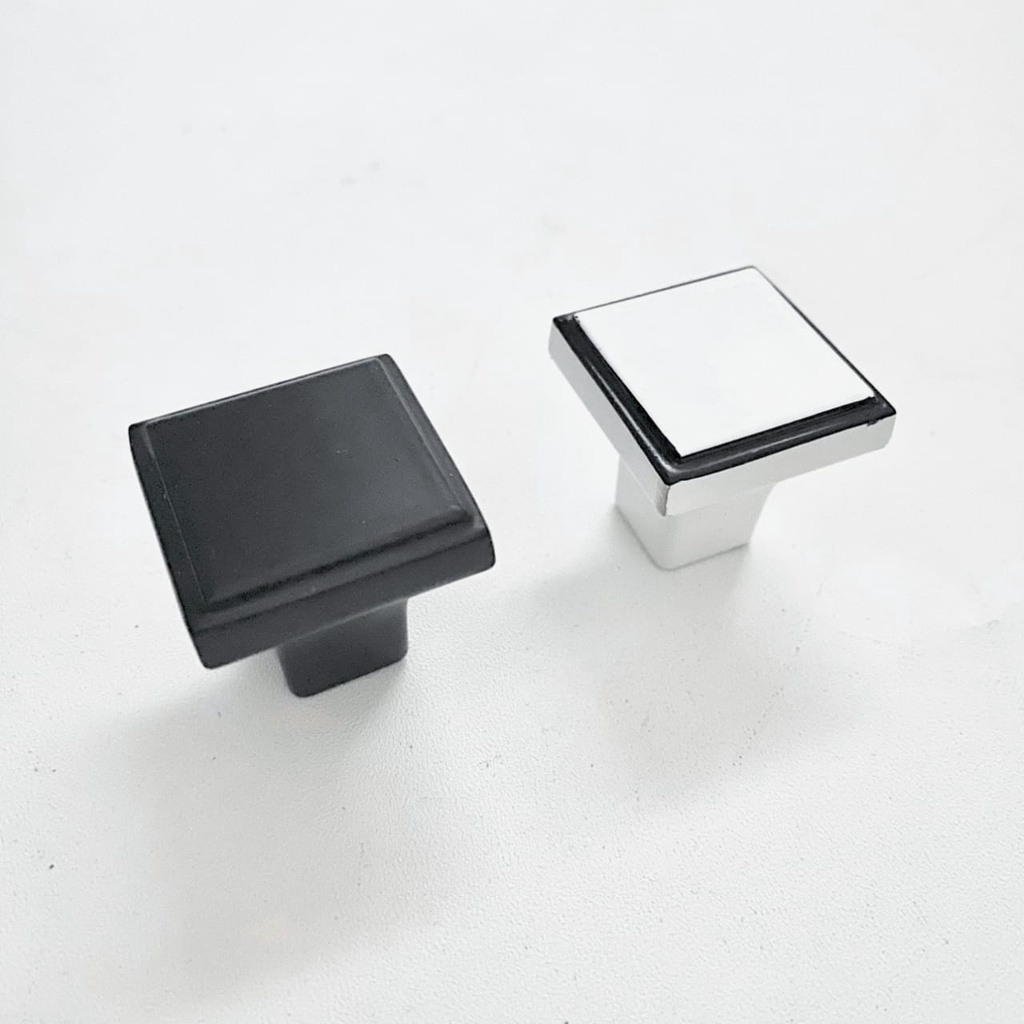 Pegangan Tarikan Pintu Laci Lemari Kotak Mini Furniture Cabinet Handle Knob Square 5275 Minimalis