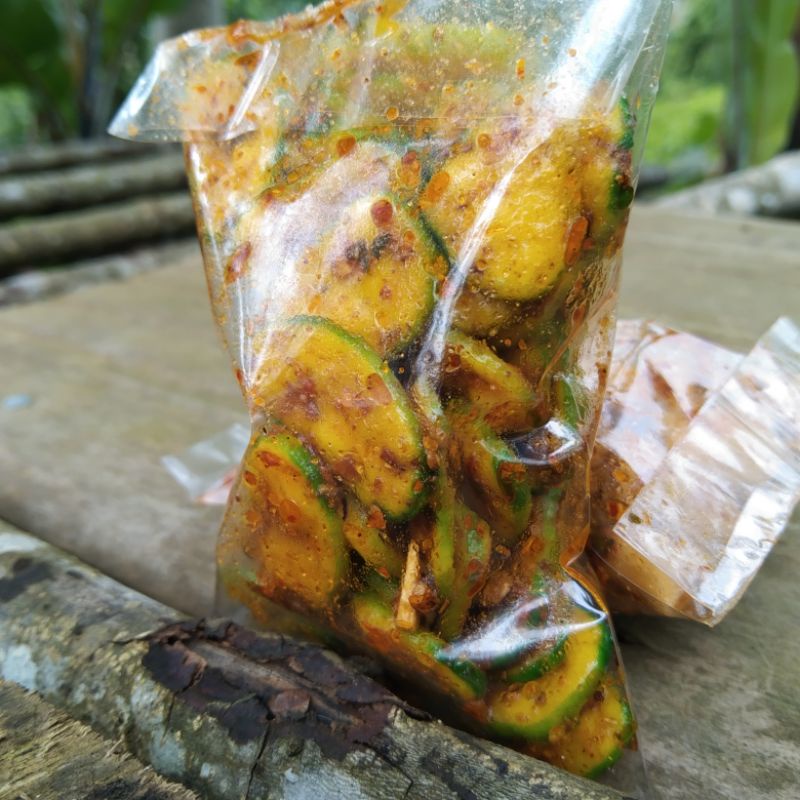 

kerupuk bantet pedas daun jeruk murah_dapat 15 pcs_kerupuk jengkol extra pedas_cemilan pedas viral