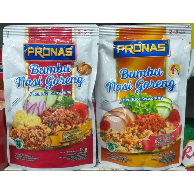 

KZ - pronas bumbu nasi goreng 110g sapi & ayam