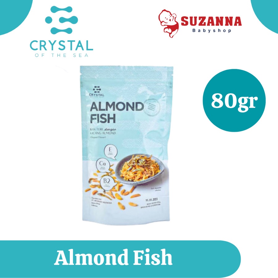 

CRYSTAL OF THE SEA Almond Fish / Ikan Teri dengan Kacang Almond