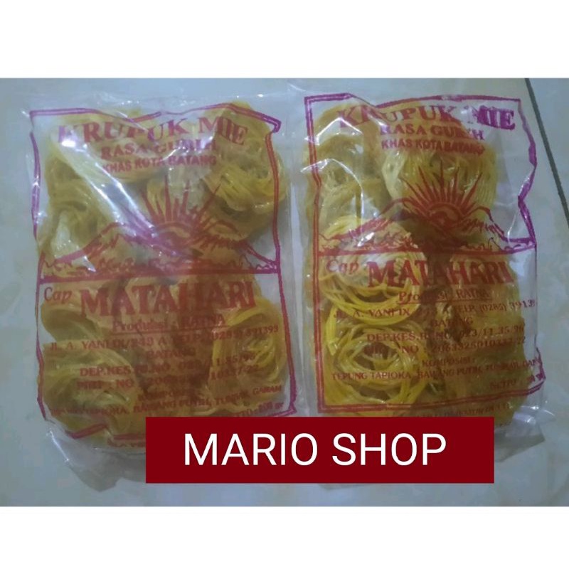 Krupuk Mie Matahari (mentah) asli promo murah