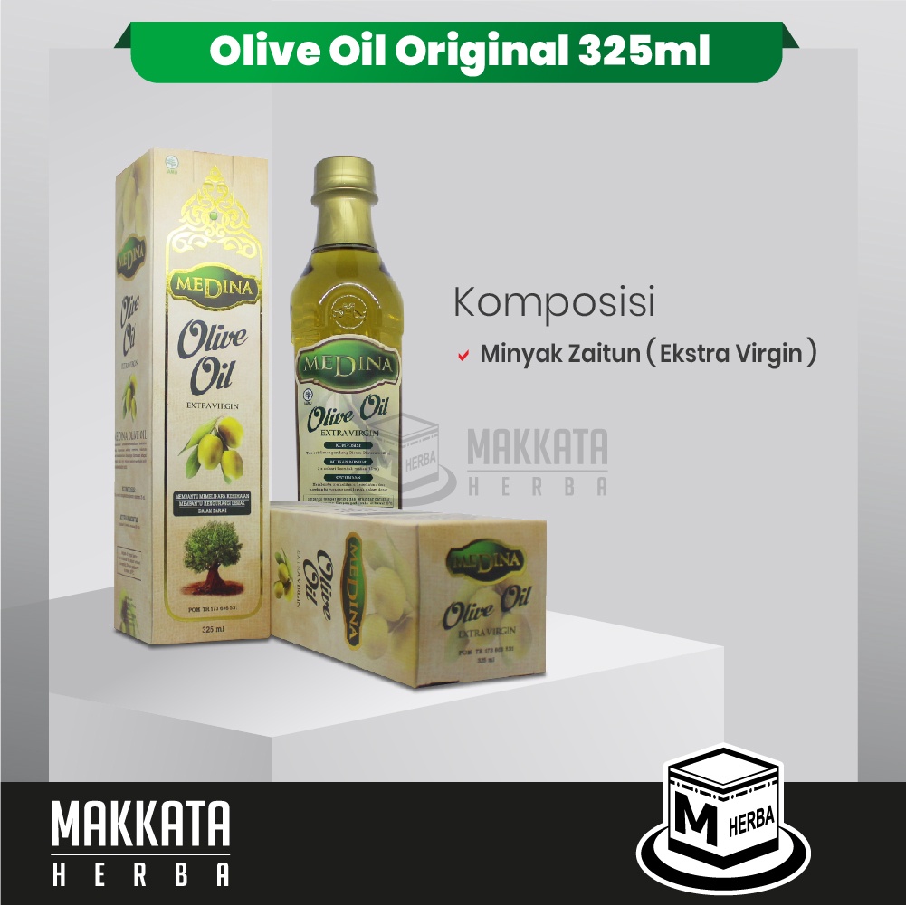 

Minyak Zaitun Medina 325 Ml Olive Oil Extra Virgin Original Dari Buah Zaitun