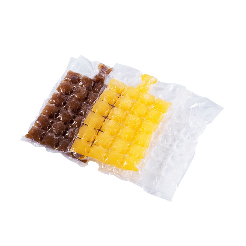 Cetakan Plastik Es Batu 1Pack Isi 10 Lembar Kantong Pelastik Es Beku Simple Dan Anti Tumpah