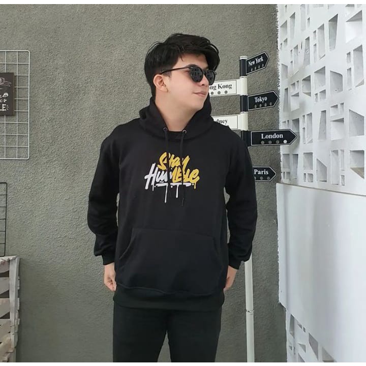 Sweater Pria Grosir Berkualitas - Stay humble hodie