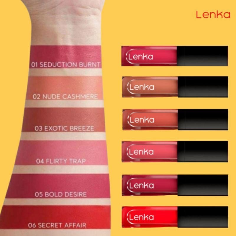 new lip mousse lenka || lenka lip mousse rapshody series