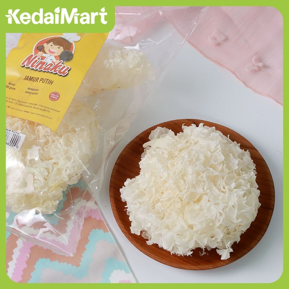 

Ninaku Jamur Putih Kering 100 Gram