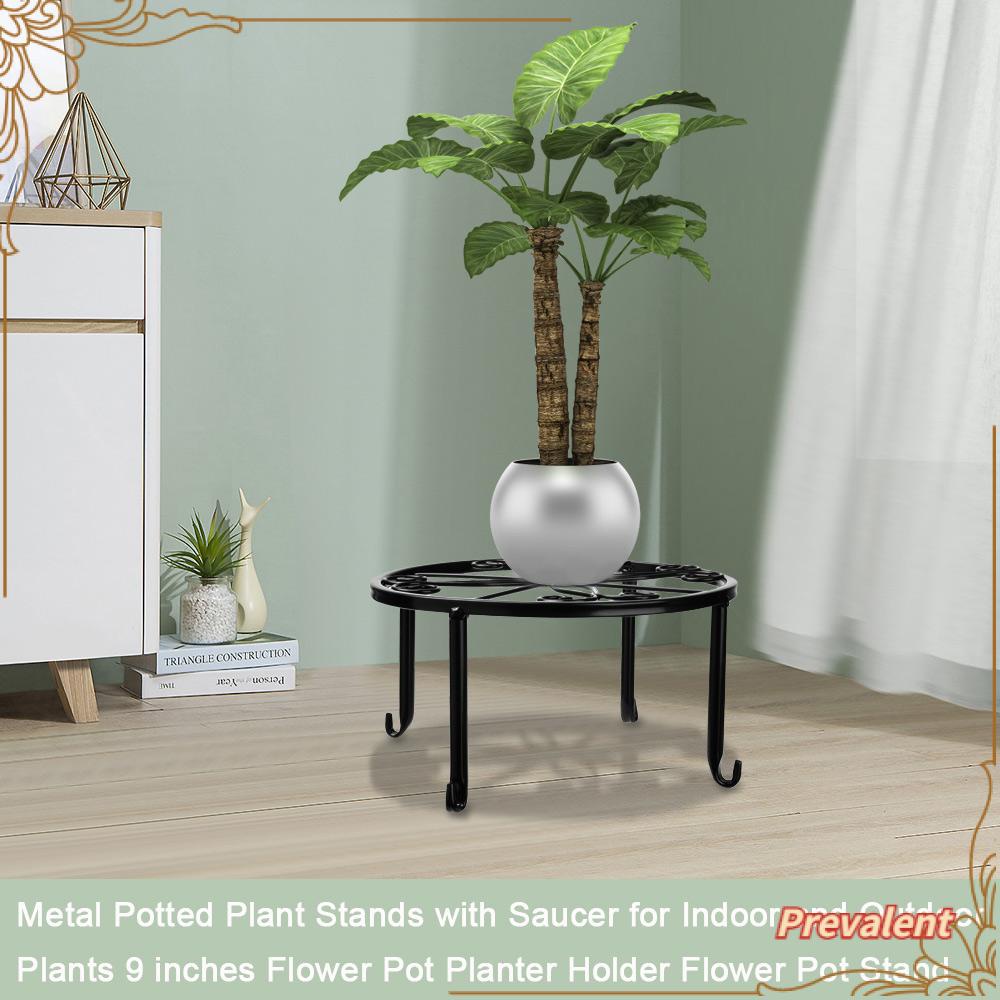 Preva Dudukan Pot Bunga Stand Indoor Outdoor Rak Bonsai Besi Kokoh