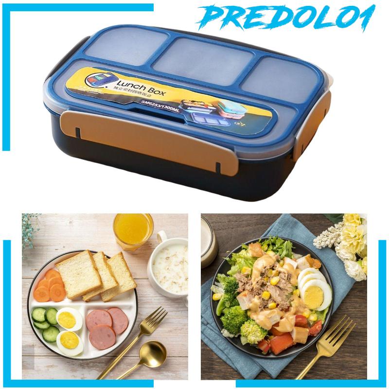 [Predolo1] Lunch Box Container Wadah Buah Buahan Dengan Tutup Tertutup Untuk Piknik Travel