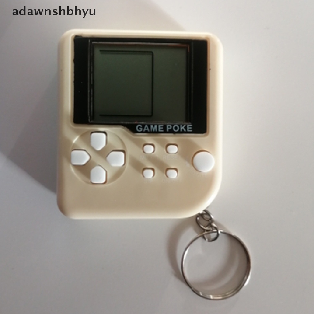 Adawnshbhyu Mesin Game Mini Klasik Konsol Game Retro Nostalgia Dengan Gantungan Kunci console ID