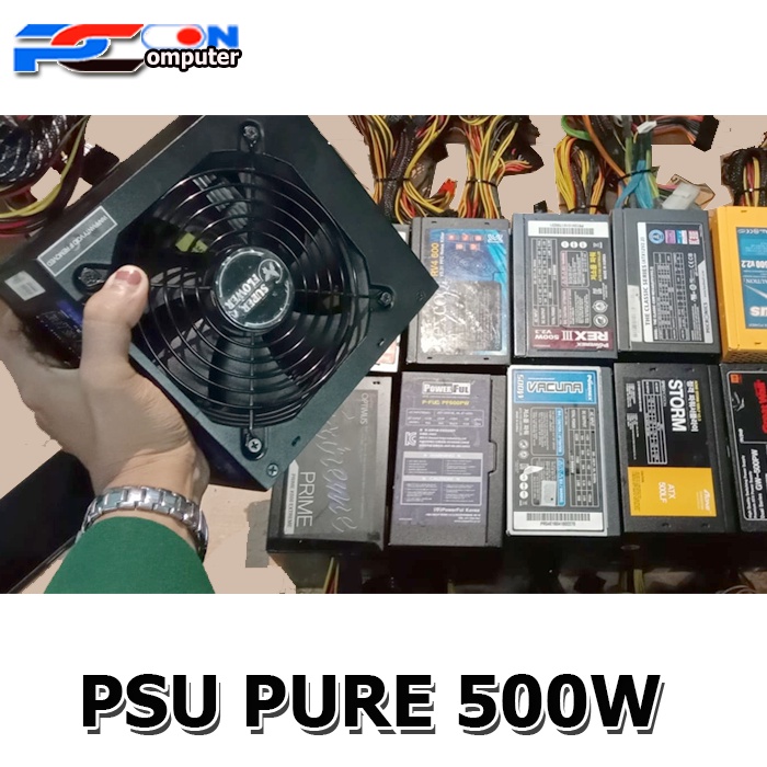 Power Supply 500Watt  PSU PC 500W