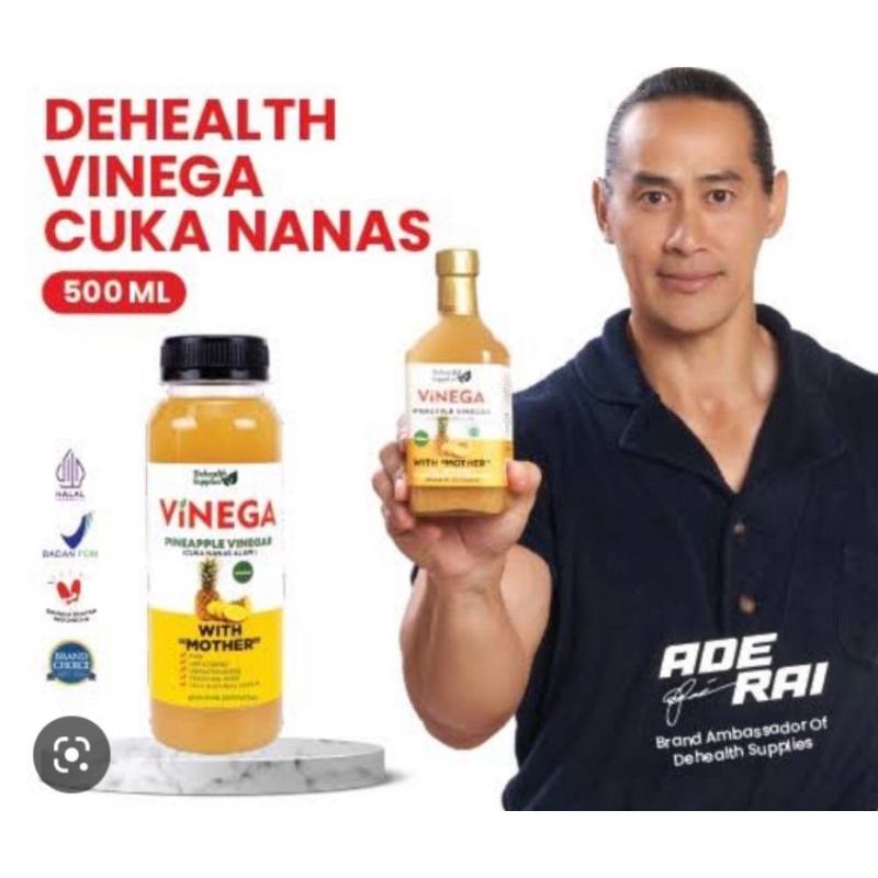 

/VINEGA/ Cuka Apel,Nanas,Lemon (500ml Botol Kaca)