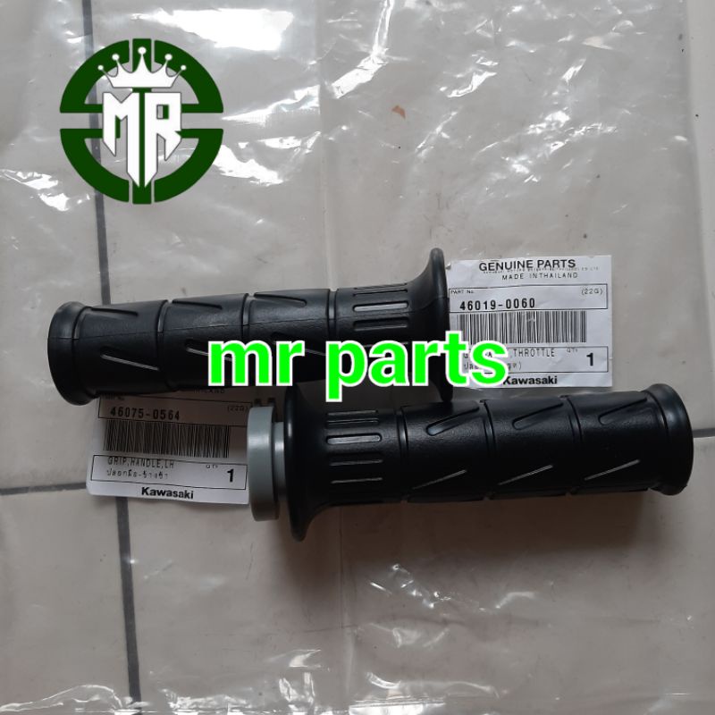 grip selongsong gas handfat handgrip gripgas set ninja 250fi z250fi 250 z250 fi original