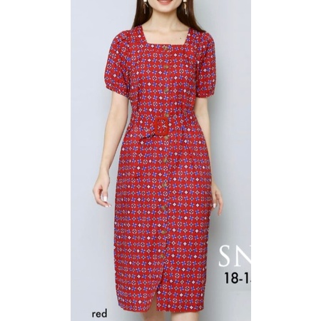 Dress SNQ 181475 - Merah S