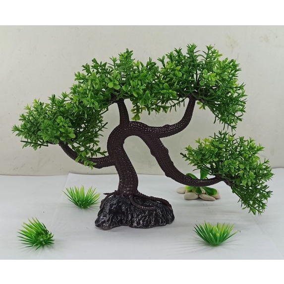 Jual Hiasan aquarium tanaman bonsai, bonsai aquarium, dekorasi aquarium