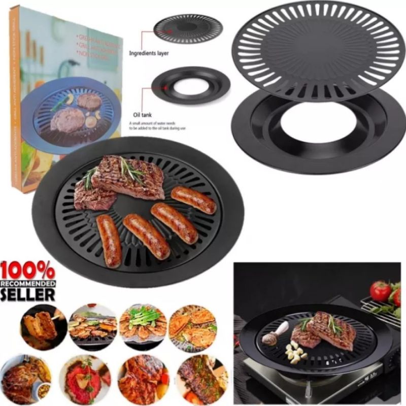 Ultra Grill Pan/Alat Pemanggang Daging/Grill Bakaran/Grill Pan Bakaran