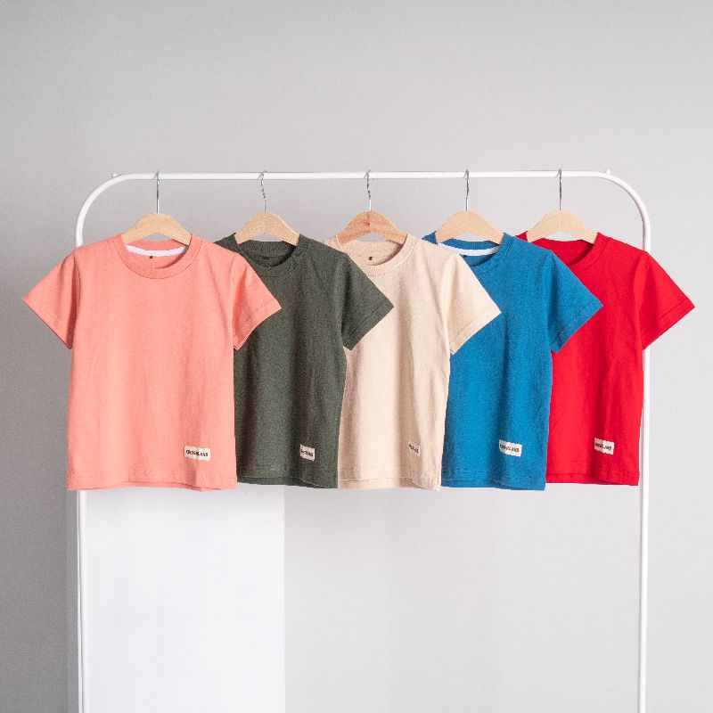 Kinderland - kaos anak polos / baju anak / baju anak polos