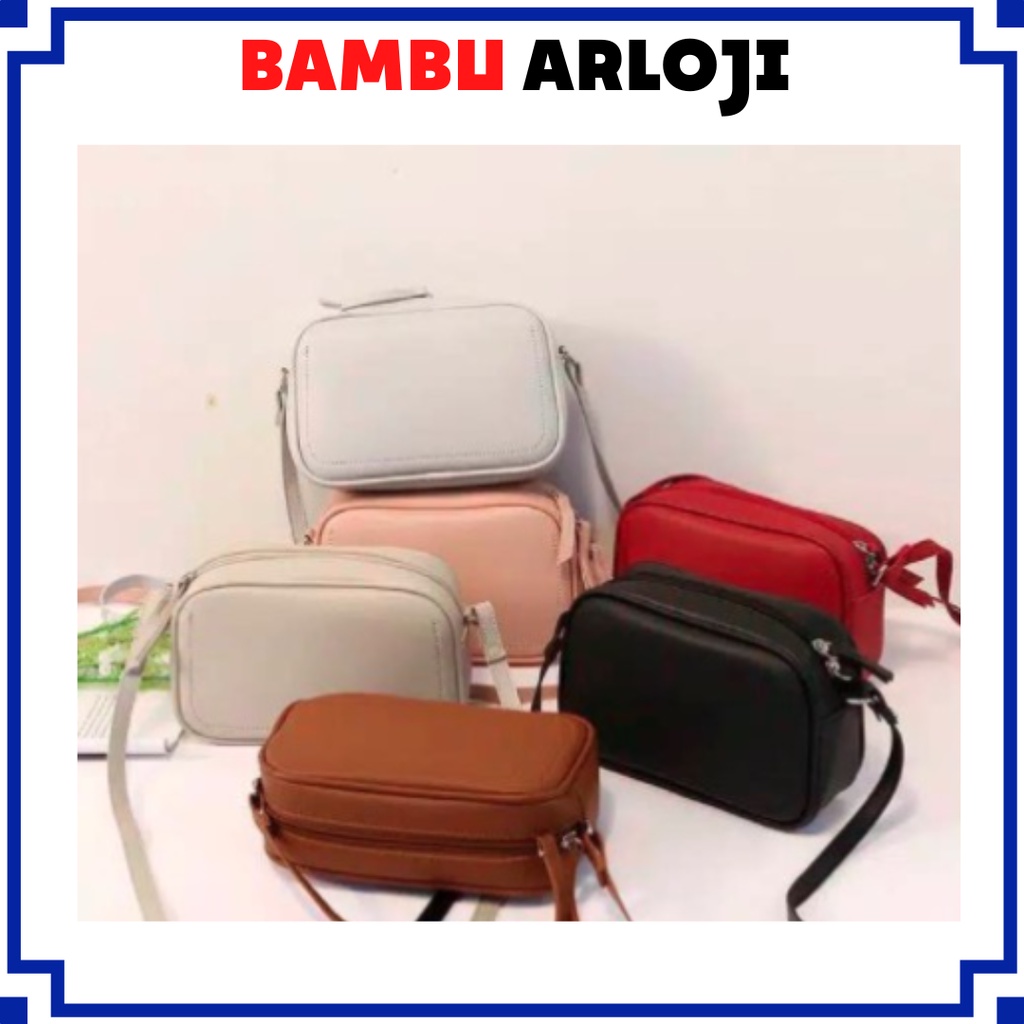 BAJ COD TAS SELEMPANG AZURA - Tas Slempang Wanita Fashion Korea Casual Sling-bag aliesha - BM / TF018