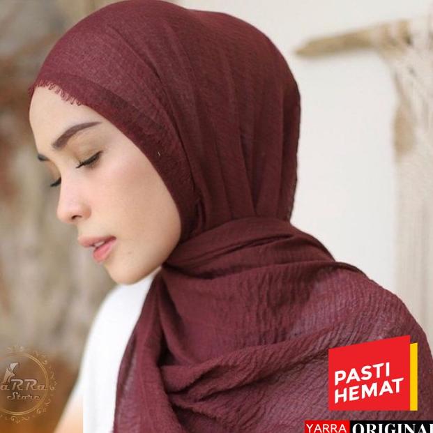 ❤[PROMO ⚡ALE]❤ PASHMINA CRINKLE JILBAB RAWIS PASMINA MALAYSIA JILBAB TURKI HIJAB JUMBO CRINCLE TURKE