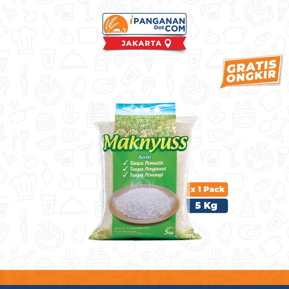 

[BAYAR DITEMPAT] Beras Maknyuss 5 Kg [Gratis Ongkir] - JKT