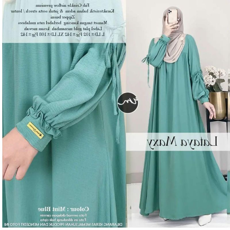 LATAYA MAXY GAMIS ABAYA TERBARU VIRAL
