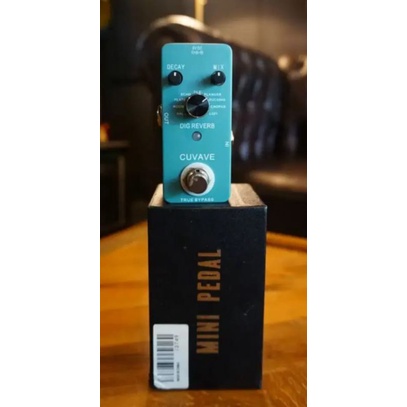 Efek Gitar CUVAVE DIG-REVERB Zinc Alloy 9 Reverb Types